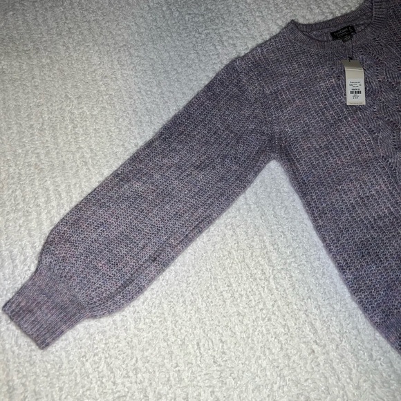 Levender Balloon Sleeve Sweater - Picture 6 of 6